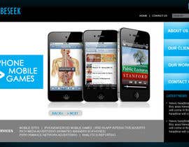 Nambari 35 ya Website Design for MobeSeek - mobile strategy agency na dareensk