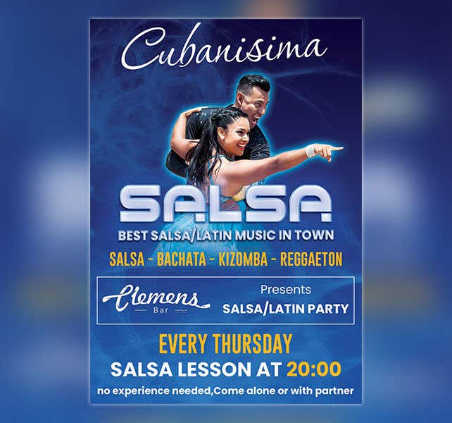 Contest Entry #60 for                                                 Design flyer/poster for salsa events
                                            