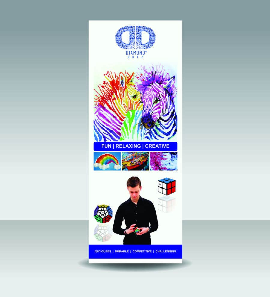 Contest Entry #131 for                                                 Banner design for Stand Up vertical roll up banner
                                            