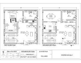 Nro 4 kilpailuun House drawing - House floor plan and diagram käyttäjältä iqbalarchitects