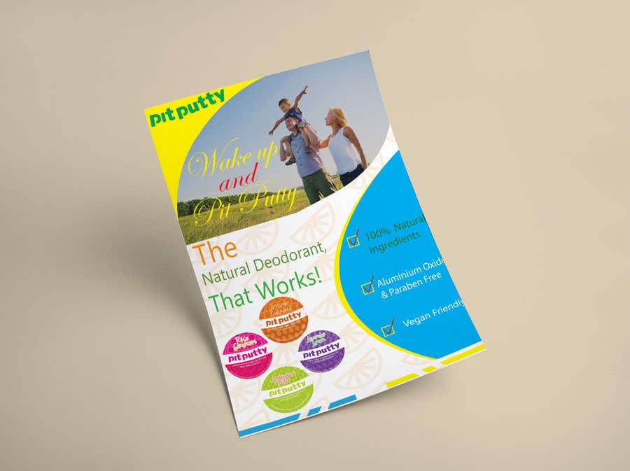 Participación en el concurso Nro.6 para                                                 Create a fun flyer in our brand design
                                            