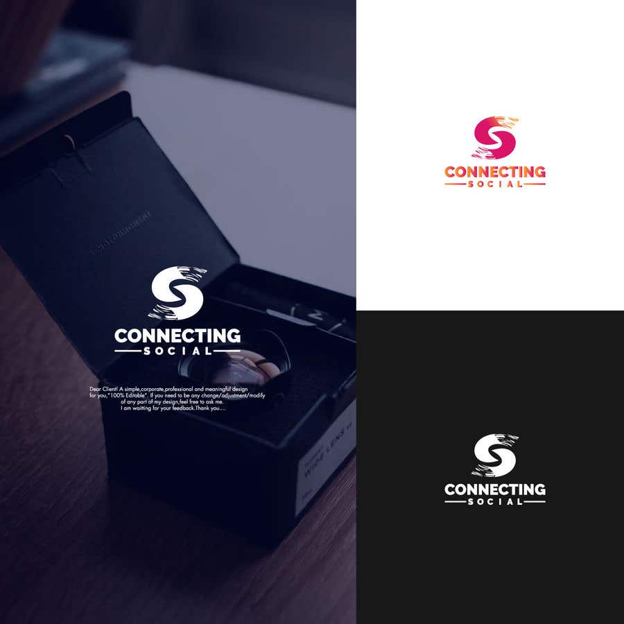 Intrarea #309 pentru concursul „                                                Logo: Connecting Social
                                            ”