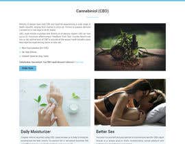 #22 for Responsive Landing Page Design for CBD Liquid Arouse by shakilaiub10