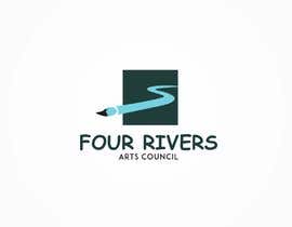 #577 for Four Rivers Arts Council Logo by Standupfall