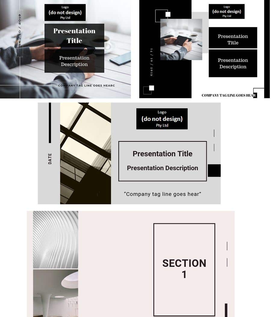 Konkurransebidrag #69 i                                                 Slide Template Design - For Professional Powerpoint Presentation
                                            