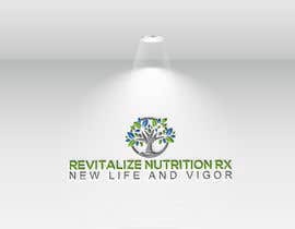 #152 untuk Revitalize Nutrition Rx logo design oleh khinoorbagom545