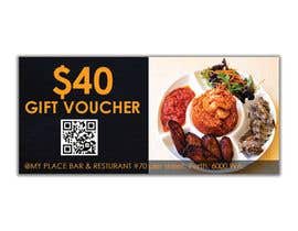 #9 for design a voucher $40 with barcode or qr by mdrahad114