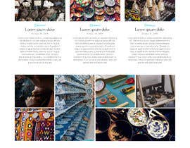 #25 dla Website-Design for a OnePage (no coding) for handmade jewelry and other stuff przez saidesigner87