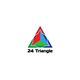 Pictograma corespunzătoare intrării #1078 pentru concursul „                                                    Create a logo for "24 Triangle"
                                                ”
