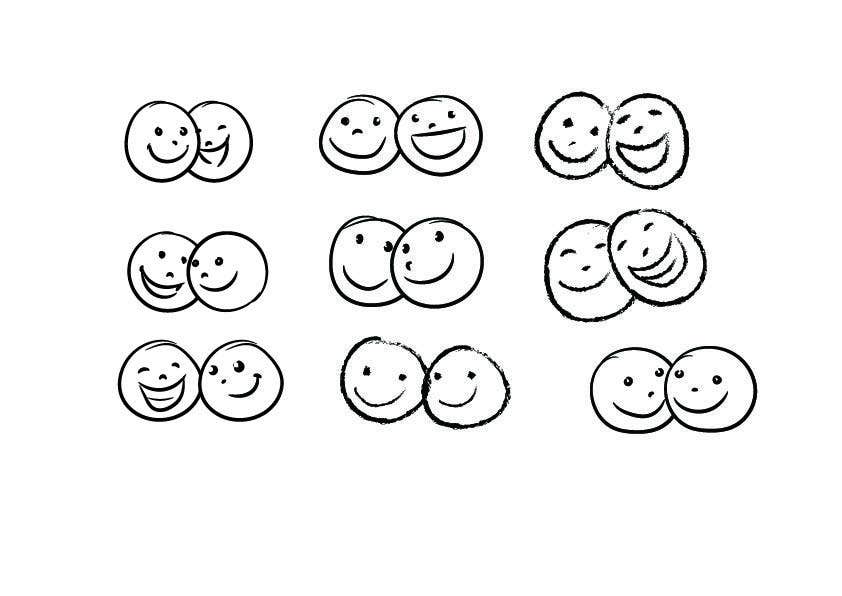 Konkurrenceindlæg #90 for                                                 Smiley Faces Logo for Brand
                                            