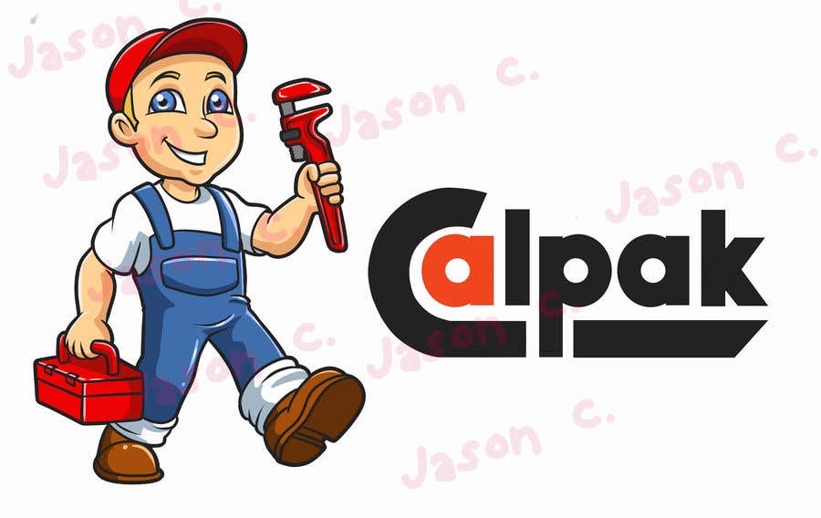 Proposition n°16 du concours                                                 Création d’un personnage (plombier) en illustration / Illustration of plumber
                                            