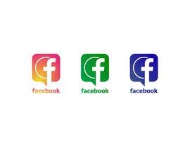 #2615 pentru Create a better version of Facebook&#039;s new logo de către klal06
