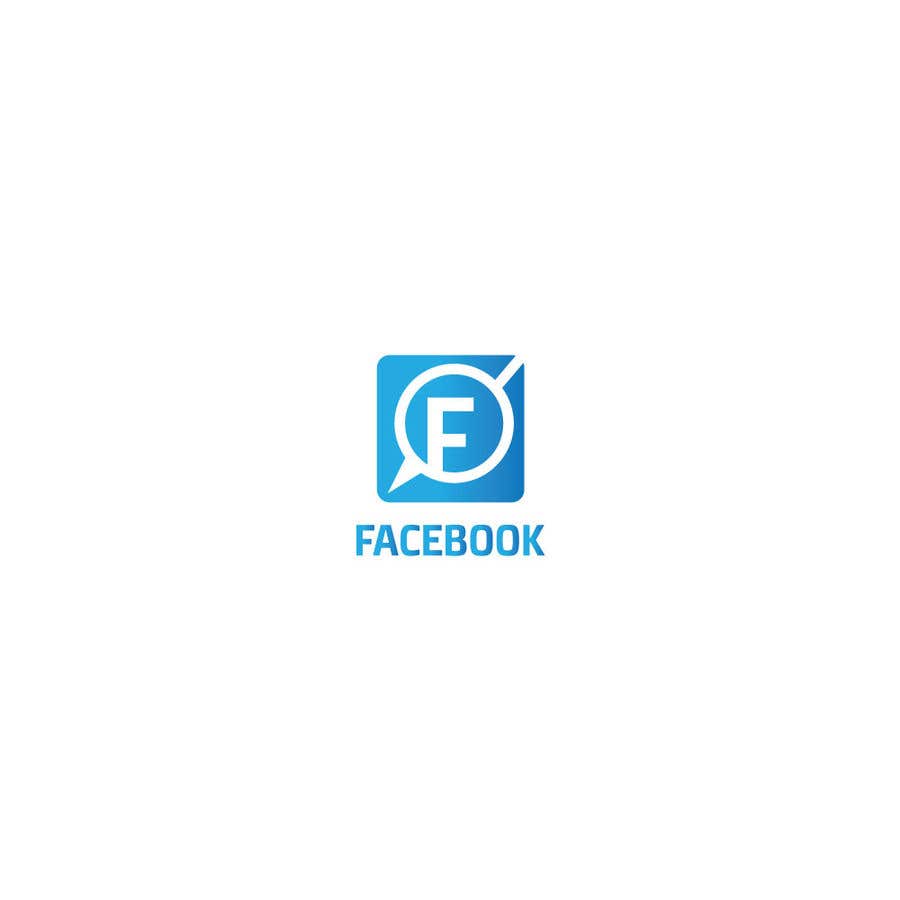 Penyertaan Peraduan #773 untuk                                                 Create a better version of Facebook's new logo
                                            