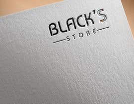 #107 untuk Black’s Store logo oleh Proshantomax