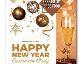 #16 para I WANT A NEW YEAR PARTY FLYER de irfananis07
