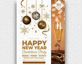 #31 for I WANT A NEW YEAR PARTY FLYER by ukhrakib