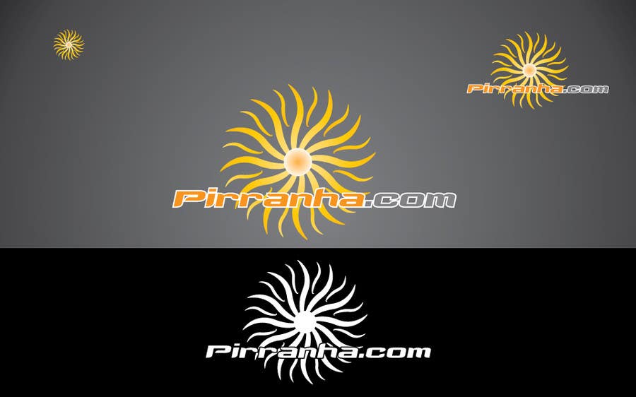 Kilpailutyö #13 kilpailussa                                                 Logo Design for Pirranha.com
                                            