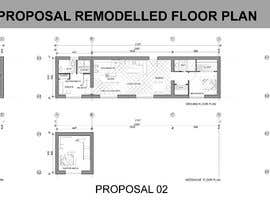 #32 para Plan drawing for 3 room house de Architectzaid
