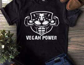 #36 para T-Shirt Design for Vegan brand por fiver1211