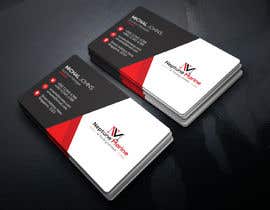 #48 cho A business with the logo attached below. Please follow the logo colours (red of the logo, black and white colours) to create the layout of the business card. bởi vaijaanabir1