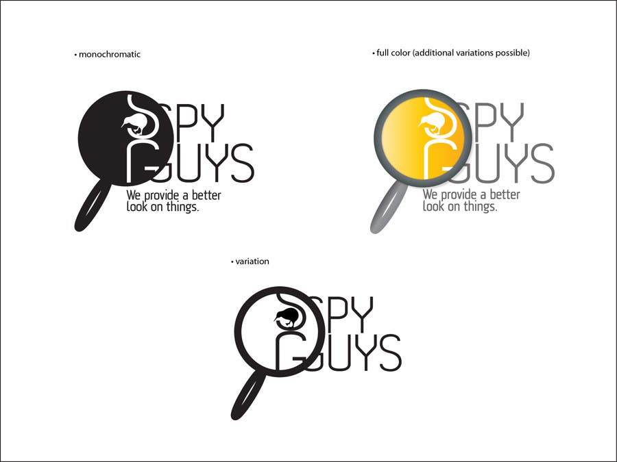 Inscrição nº 375 do Concurso para                                                 Logo Design for Spy Guys
                                            