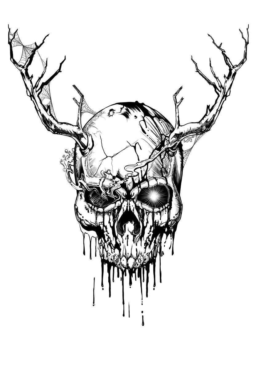 Contest Entry #87 for                                                 Illustrate a Skull or Scary Creature
                                            