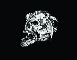 #96 ， Illustrate a Skull or Scary Creature 来自 djamolidin