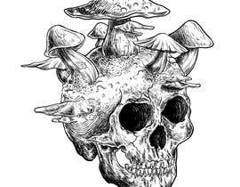 #100 ， Illustrate a Skull or Scary Creature 来自 adibfaesol