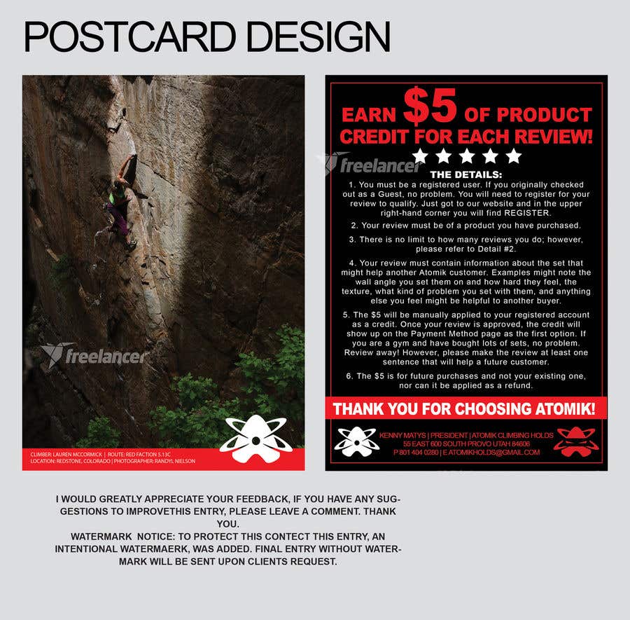 Konkurrenceindlæg #305 for                                                 Design a postcard
                                            