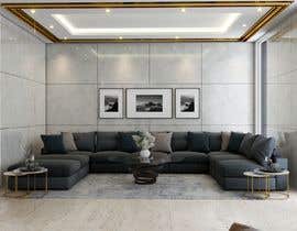 #37 za House entrance, living area and dining 3d interior design od budihamzah