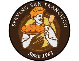 #7 for I need a pizza logo for my business. I would like a cool theme of off pizza man holding a pizza shovel and saying “Old School” Serving San Francisco Since 1963 by hmamun9772