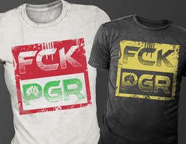 #77 untuk Design a T-Shirt with a cool graffiti style for 2 three letter words. oleh hasembd