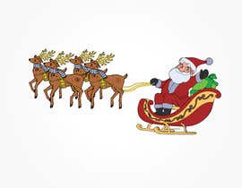 #11 za Semi realistic drawing needed | Drawing of santa with reindeer sleigh od ashfaqadil54