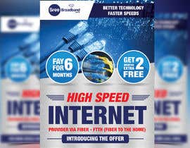 #54 for flyer Design for Sree Broadband - Internet Service Provider by moslehu13