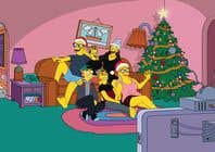 Nro 27 kilpailuun Turn my family into The Simpsons cartoon characters käyttäjältä stefaniamar
