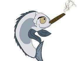 #5 untuk Graphic of fish smoking oleh FabianMercado