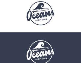 #29 för Surf shop logo: &quot;Oceans Surf Shop&quot; av tontonmaboloc