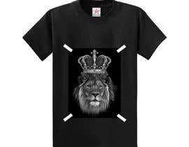 mdabdulkader2018 tarafından Illustration for men&#039;s T-shirt - Lion with Crown için no 67