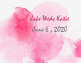 #44 for I need a wedding logo designed.  The names are Jake and Katie and the wedding date is June 6, 2020.  The wedding colors are light pink and light gray. by prajeshtechnosol