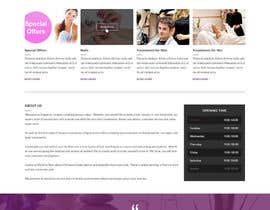 nº 12 pour Design a Website Mockup for Beauty Salon par negibheji 