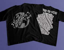 #35 для Stiggins World Tour tee Shirt design від mdyounus19
