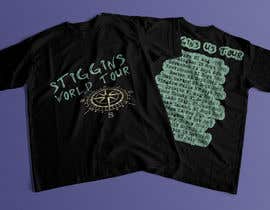 #52 для Stiggins World Tour tee Shirt design від mdyounus19