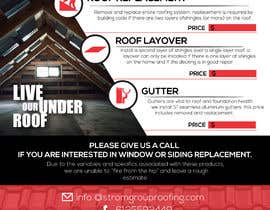 #13 for Roofing estimate flyer by dexignflow01