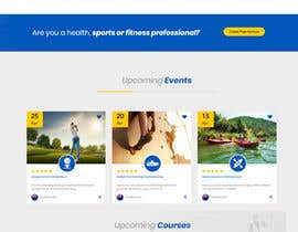 #3 for Build A Mockup Landing Page for a Fitness App by leandeganos