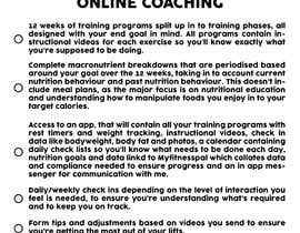 Iyanmeds님에 의한 Online Coaching Info Sheet을(를) 위한 #2