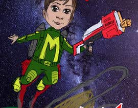 #12 para Comics style/superhero poster drawing for my friend&#039;s kid por Maxoverdrawn