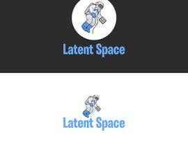 mustafa8892 tarafından Astronaut logo for my brand &quot;Latent Space&quot; için no 4