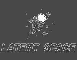 infinityxD tarafından Astronaut logo for my brand &quot;Latent Space&quot; için no 15