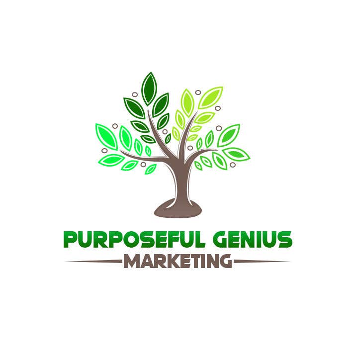 Kilpailutyö #38 kilpailussa                                                 Purposeful Genius Marketing Make A LOGO
                                            