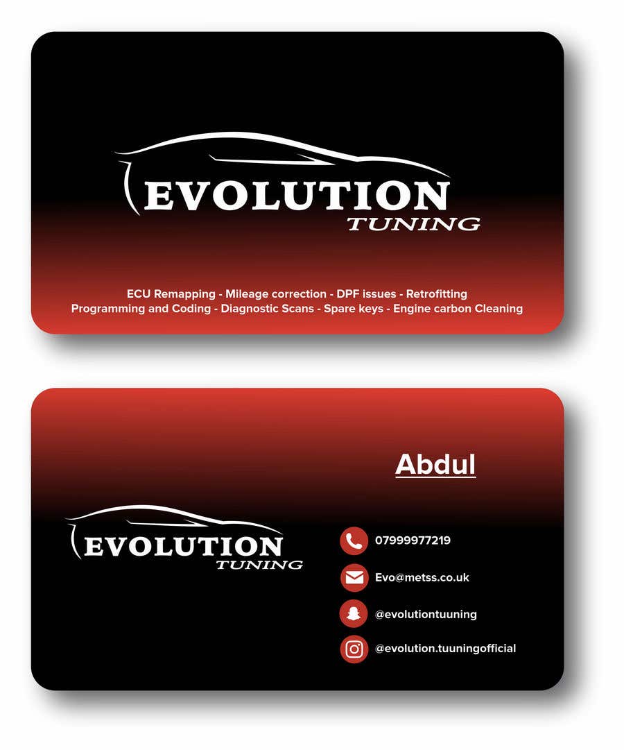 Contest Entry #3 for                                                 Redesign logo + Business card for Car tuning/diagnostics
                                            